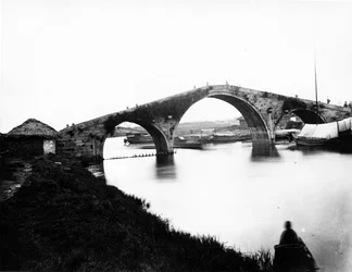 WongDoo híd, Soochow Creek, 1870 körül